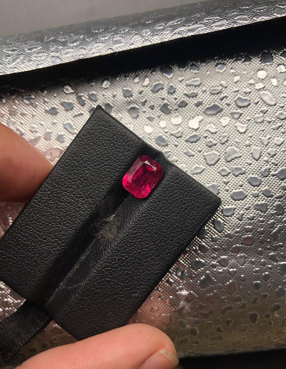 natural ruby ligth