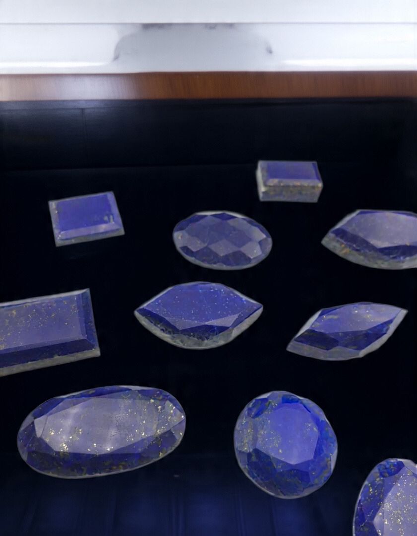 Natural Lapis Lazuli – Royal Blue Wisdom Stone, Perfect for Lockets & Jewelry