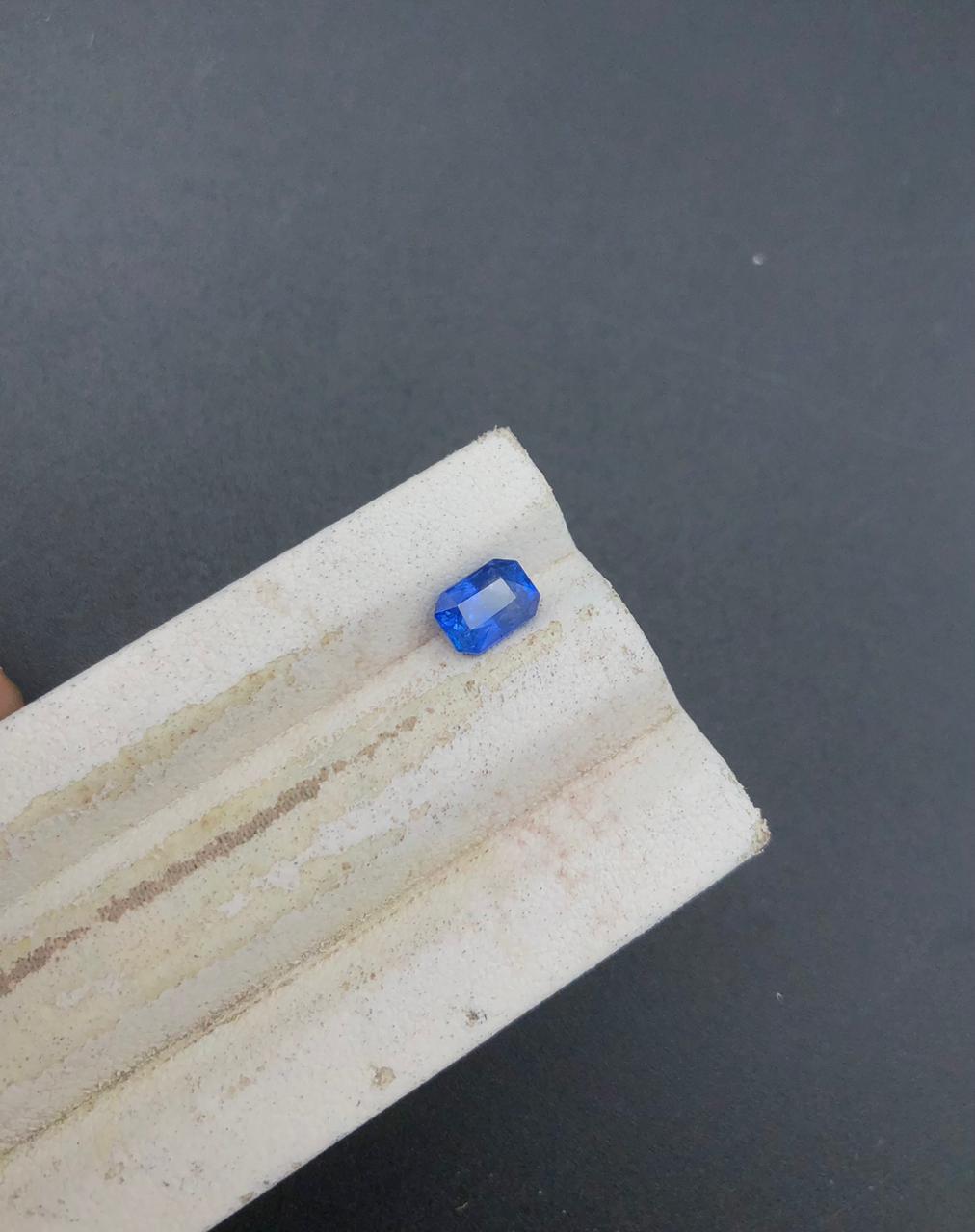 Natural Sapphire – 1.20 ct of Unheated Blue Perfection