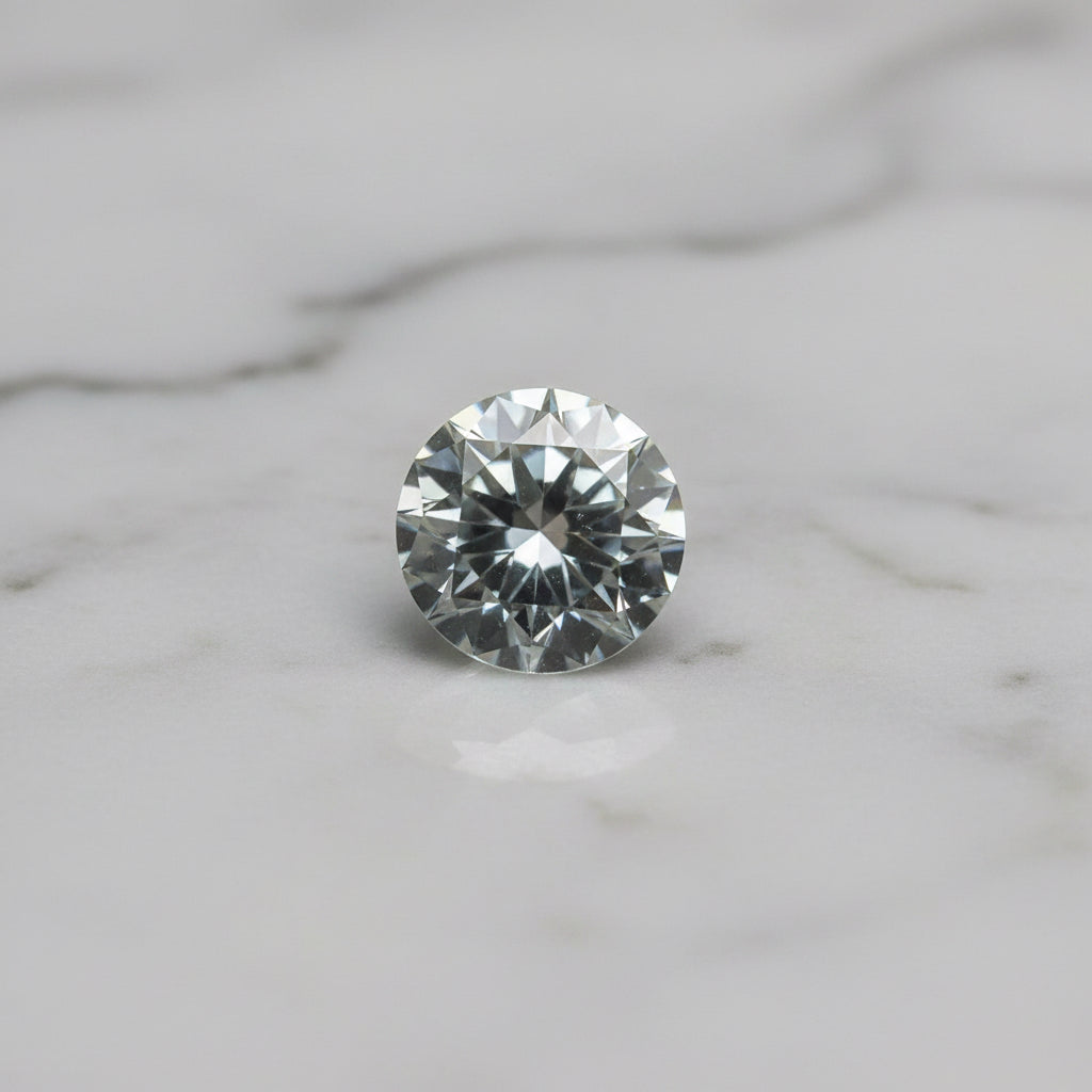 Moissanite 9.65 carat Light Blue