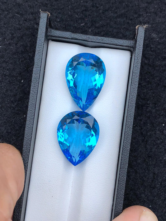 Natural Electric Swiss Topaz
