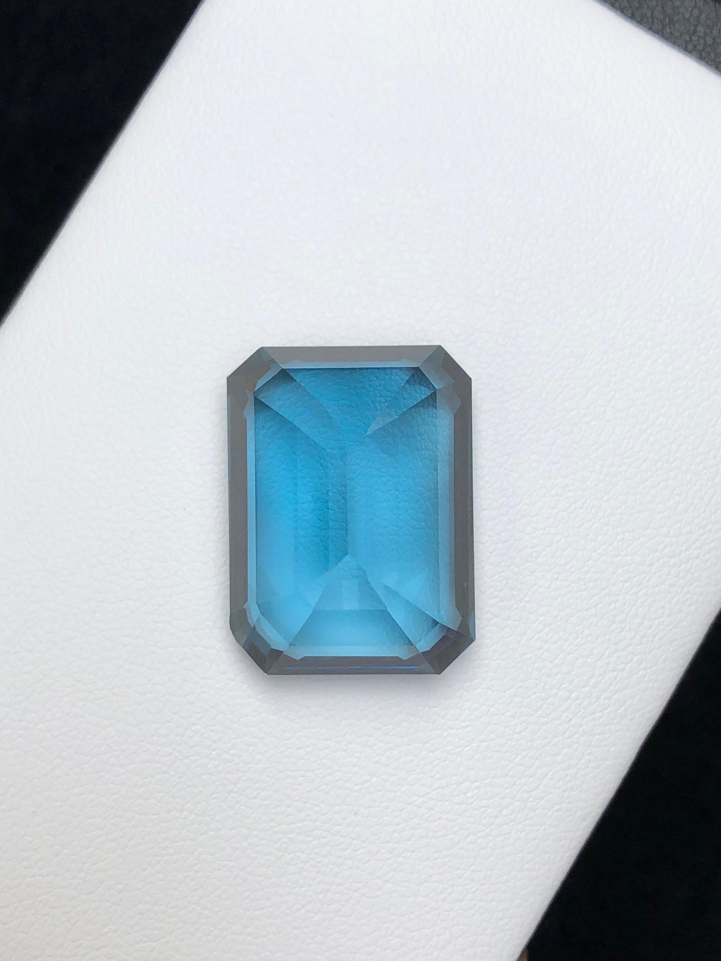London blue topaz Stunning faceted available for sale