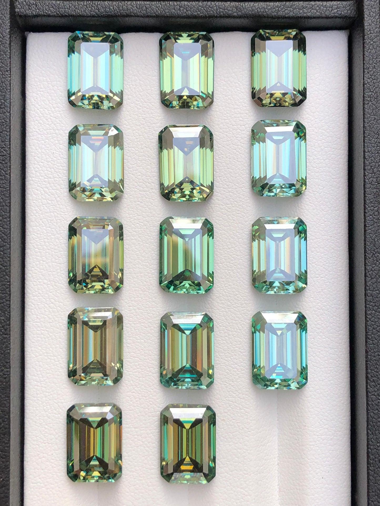 Beautiful faceted Top quality Moissnite lot Available for sale.