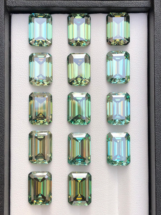 Beautiful faceted Top quality Moissnite lot Available for sale.