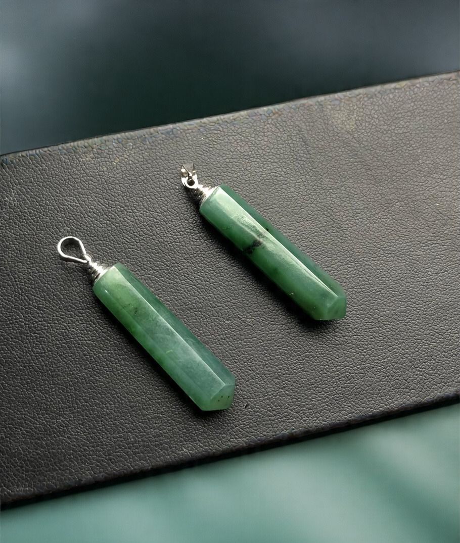 Natural Nephrite Jade Locket – Afghanistan 🇦🇫