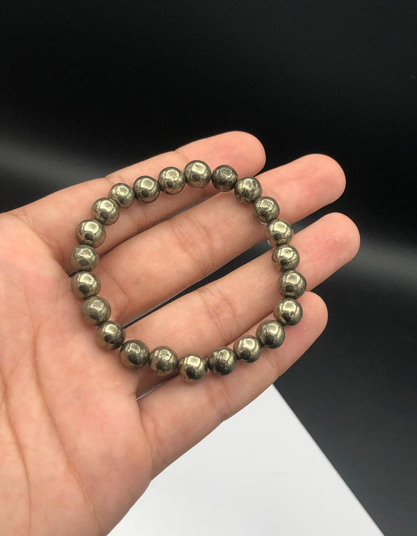 Natural Pyrite Bracelet Premium Quality Crystal Pieces