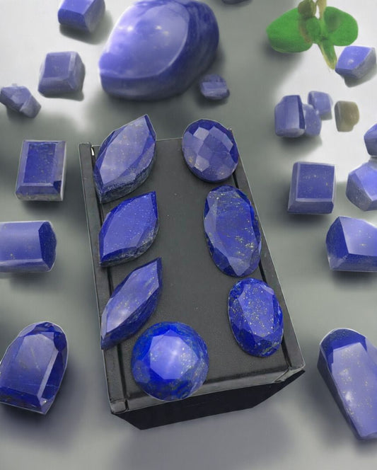 Natural Lapis Lazuli – Royal Blue Wisdom Stone, Perfect for Lockets &amp; Jewelry