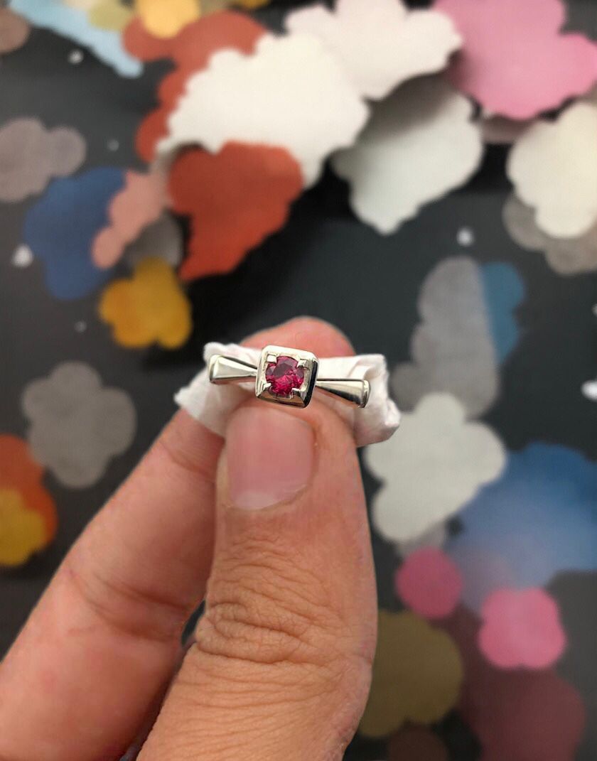 💍 Natural Garnet Rings for Men