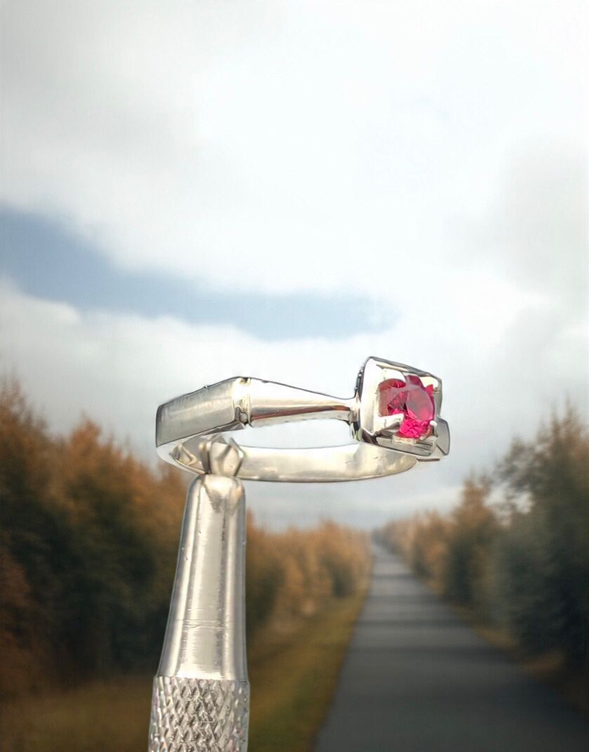 💍 Natural Garnet Rings for Men