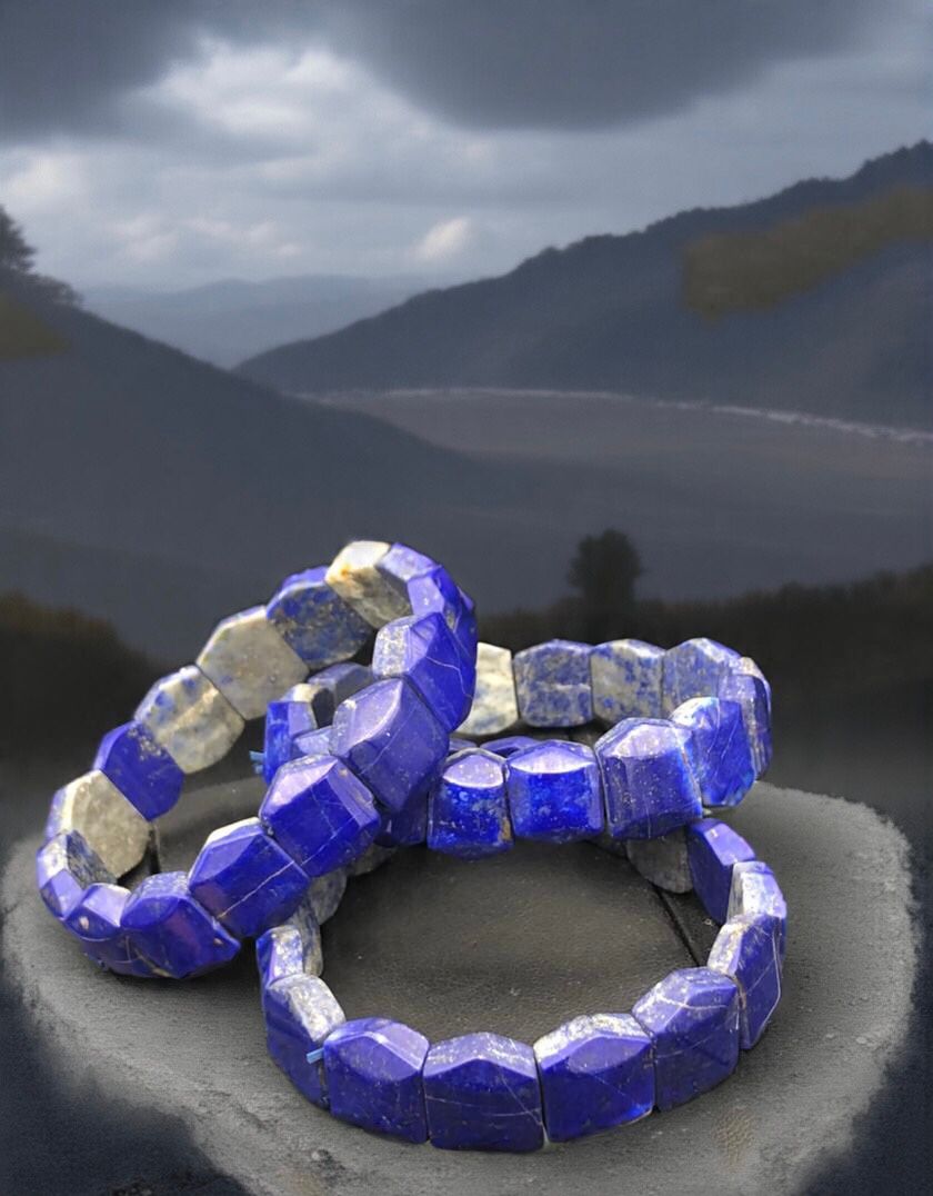 Lapis Lazuli Bracelet from Afghanistan 🇦🇫