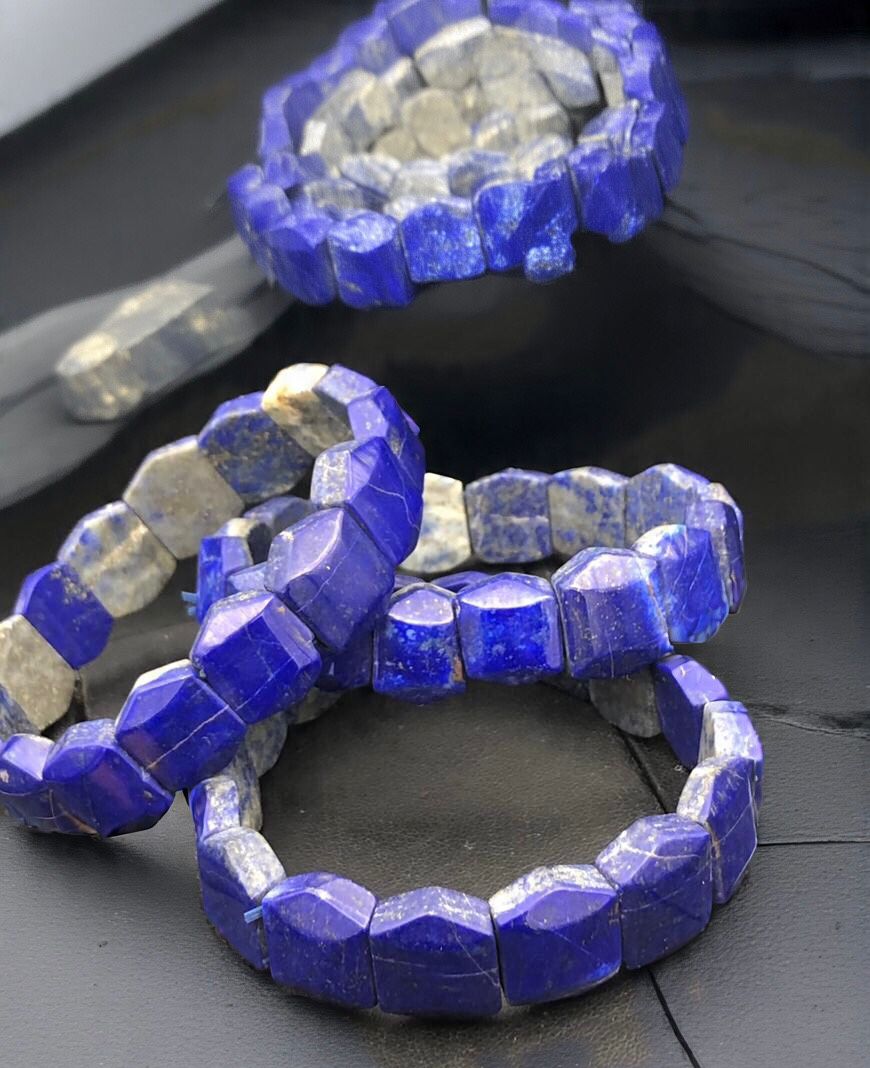 Lapis Lazuli Bracelet from Afghanistan 🇦🇫