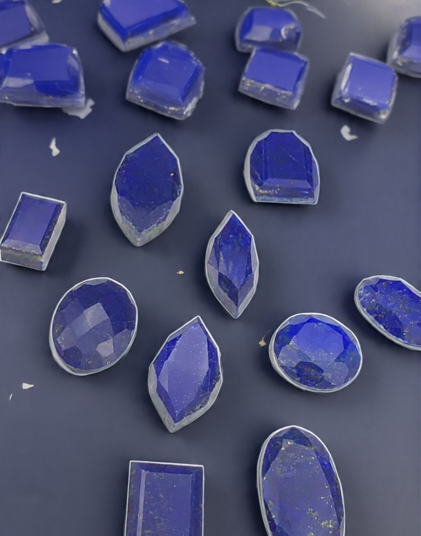 Natural Lapis Lazuli – Royal Blue Wisdom Stone, Perfect for Lockets &amp; Jewelry