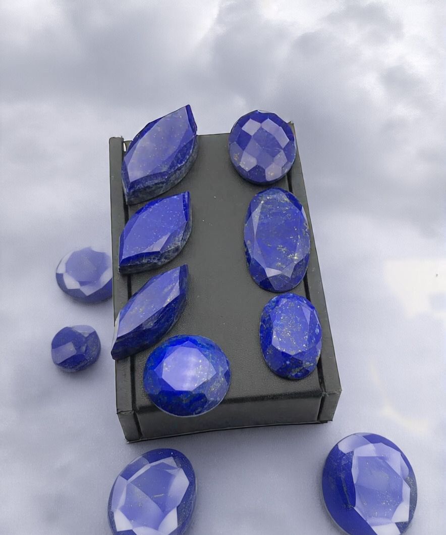Natural Lapis Lazuli – Royal Blue Wisdom Stone, Perfect for Lockets &amp; Jewelry