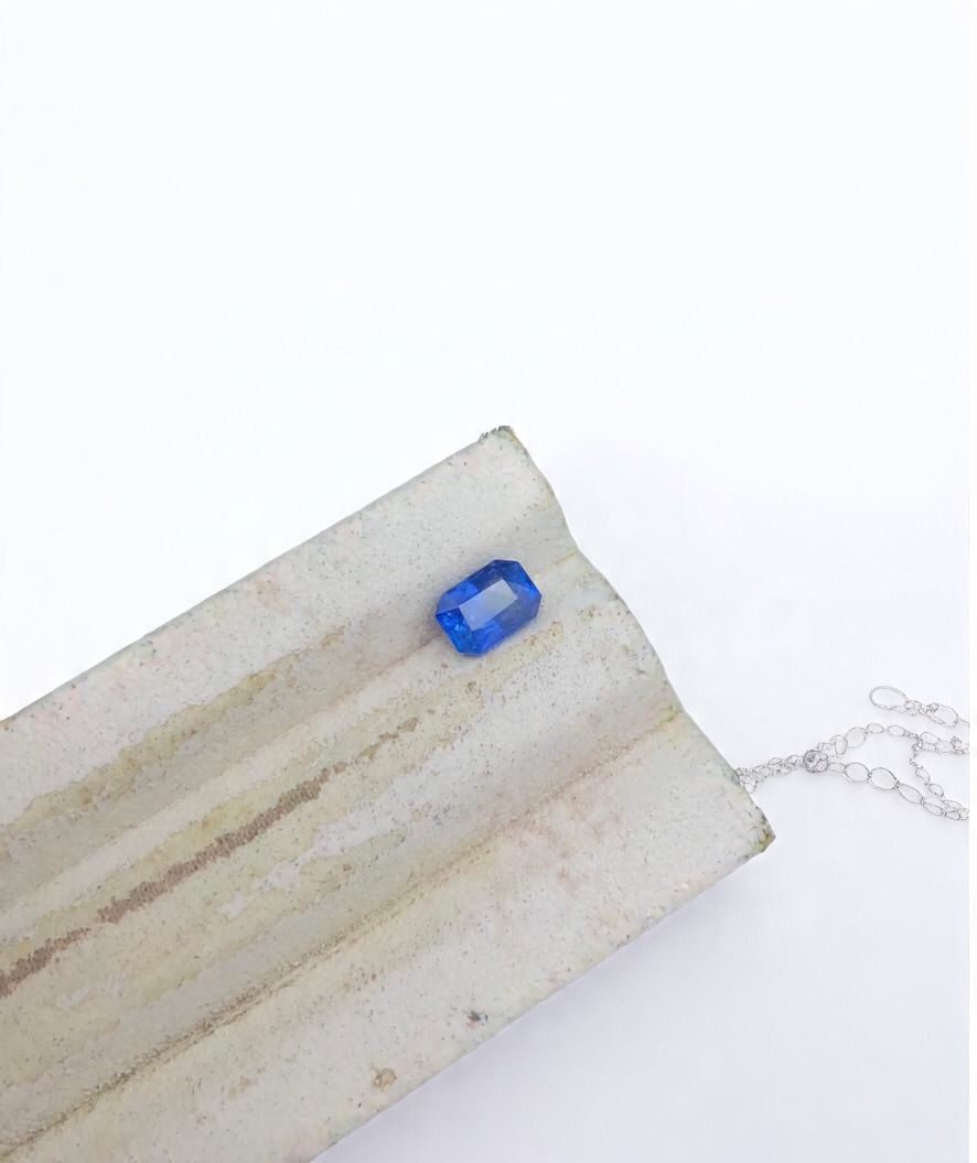 Natural Sapphire – 1.20 ct of Unheated Blue Perfection