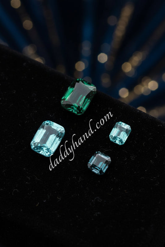 Tourmaline Parcel 4 Pieces Color 5.25 ct lot