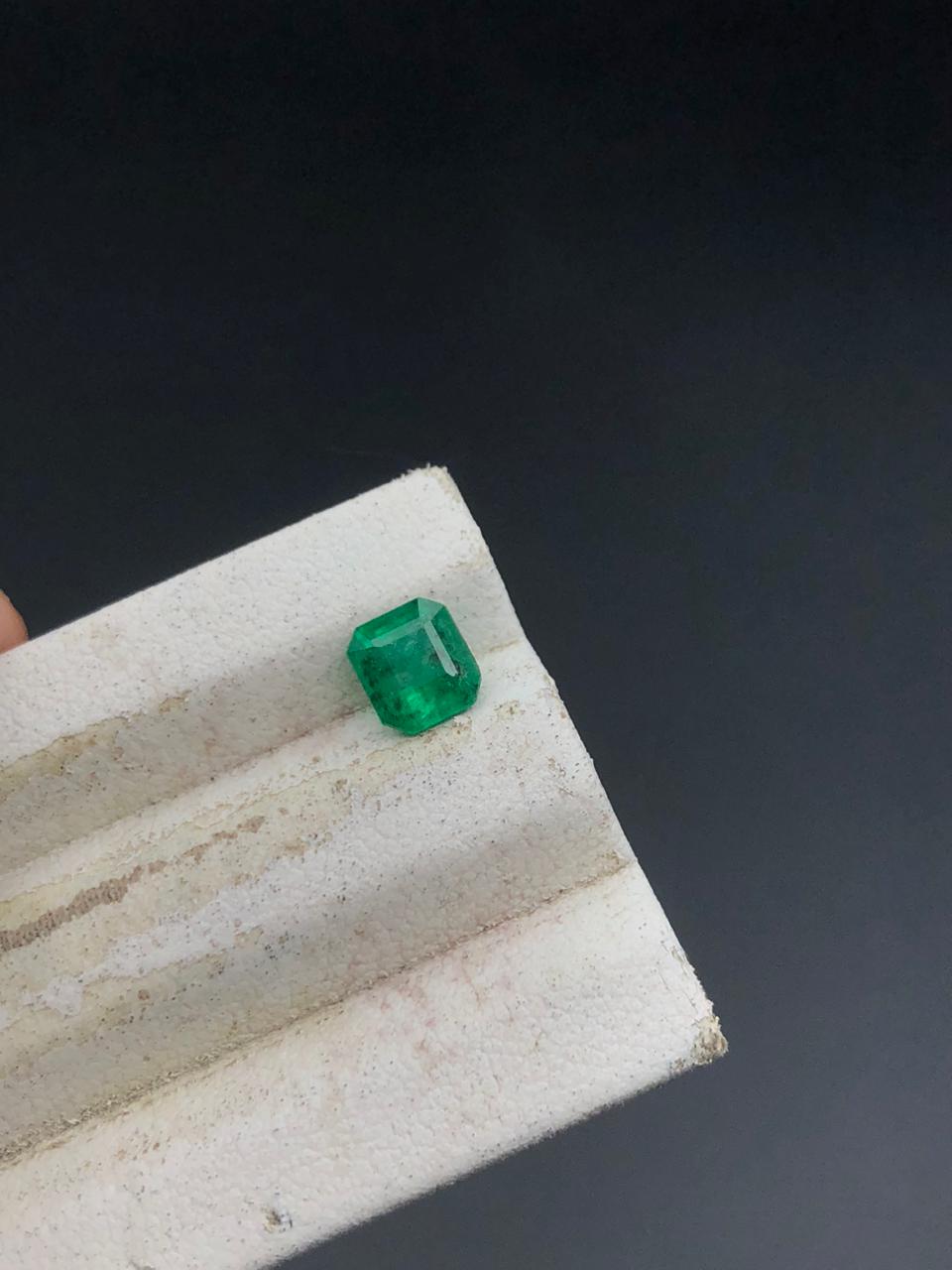 Natural Emerald – 0.95 ct of Swat Valley Luxury