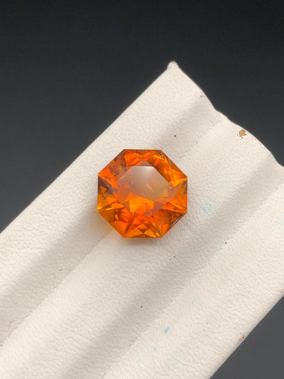 Natural Citrine – 5.90 ct of Pure Golden Fire