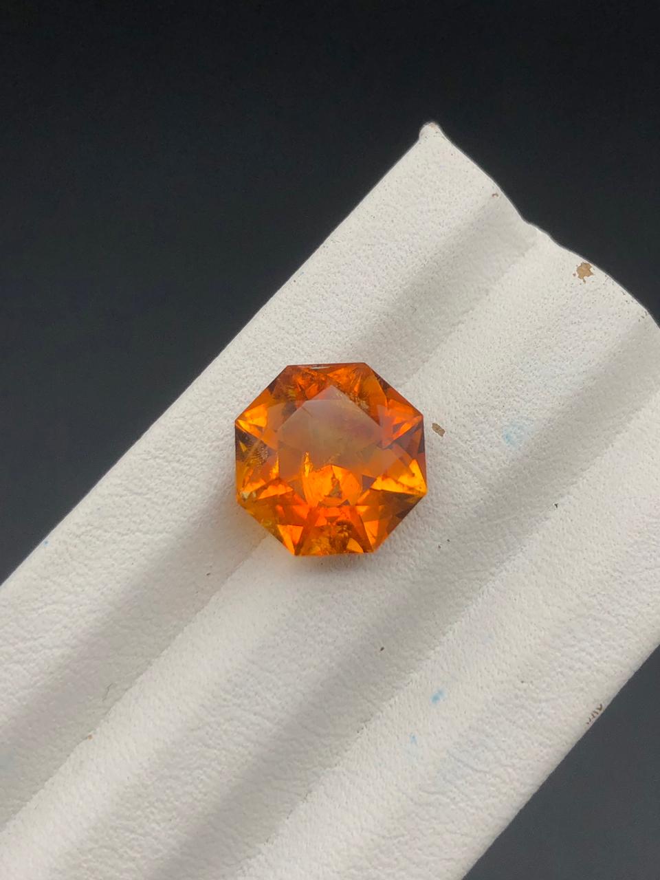 Natural Citrine – 5.90 ct of Pure Golden Fire